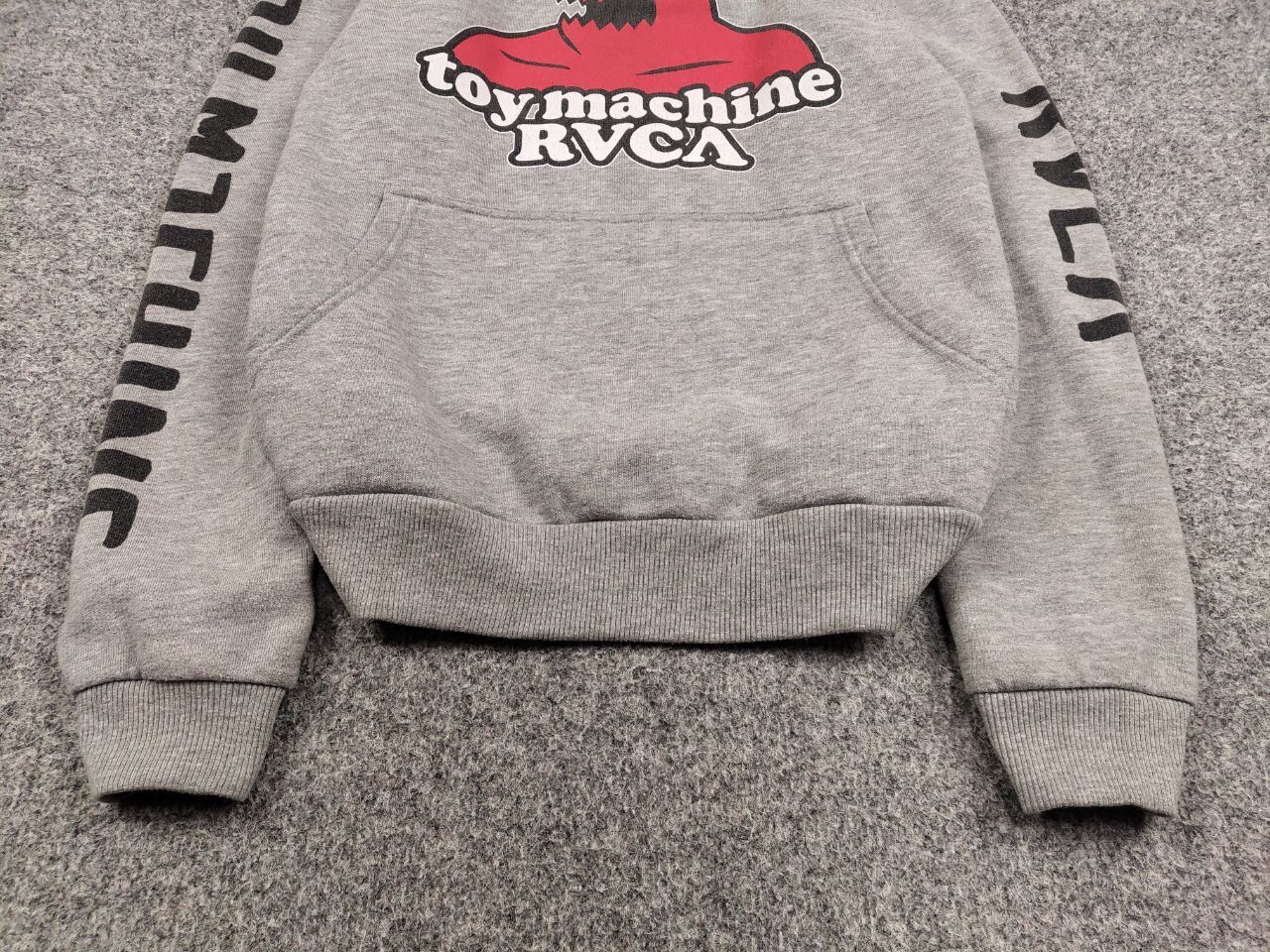 Toy Machine Vintage Toy Machine x RVCA gray logos Skateboards Hoodie Size US M / EU 48-50 / 2 - 9 Thumbnail