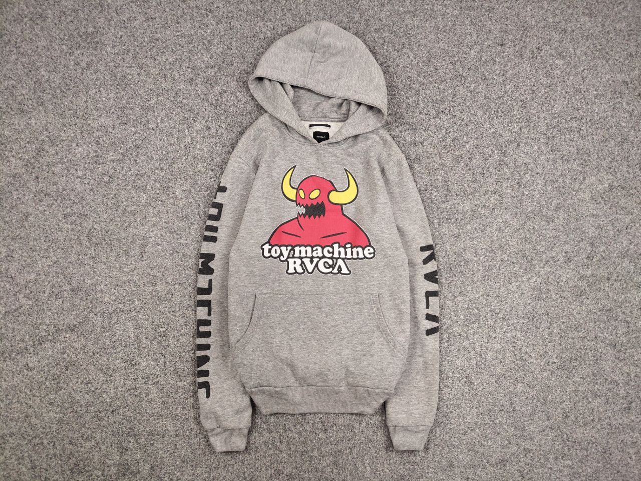 Toy machine rvca hoodie top