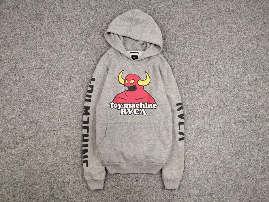 Toy machine rvca hoodie hot sale