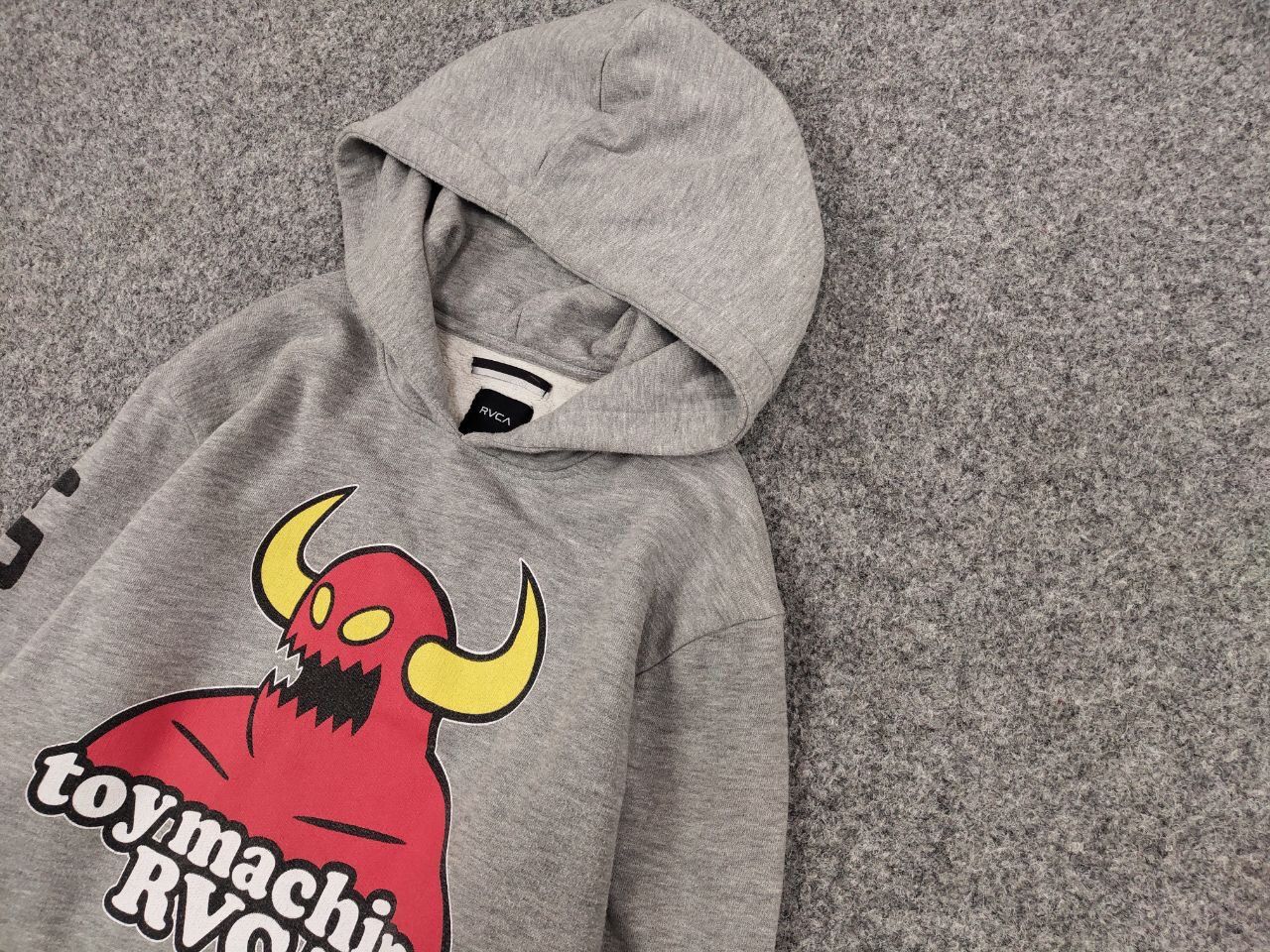 Toy Machine Vintage Toy Machine x RVCA gray logos Skateboards Hoodie Size US M / EU 48-50 / 2 - 4 Thumbnail