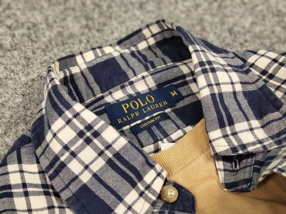 Flannel Vintage Ralph Lauren Flannel Shirt Travis Scott Style Size US M / EU 48-50 / 2 - 12 Thumbnail