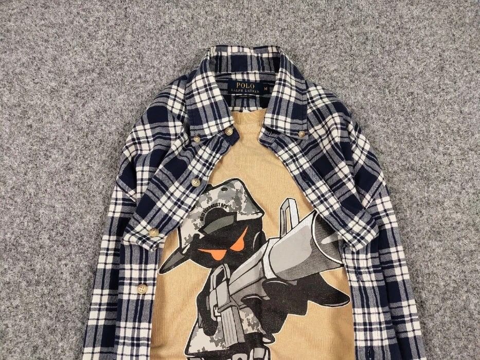 Flannel Vintage Ralph Lauren Flannel Shirt Travis Scott Style Size US M / EU 48-50 / 2 - 4 Thumbnail