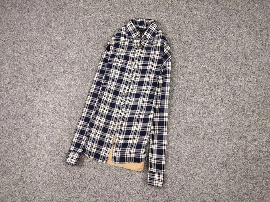 Flannel Vintage Ralph Lauren Flannel Shirt Travis Scott Style Size US M / EU 48-50 / 2 - 8 Thumbnail