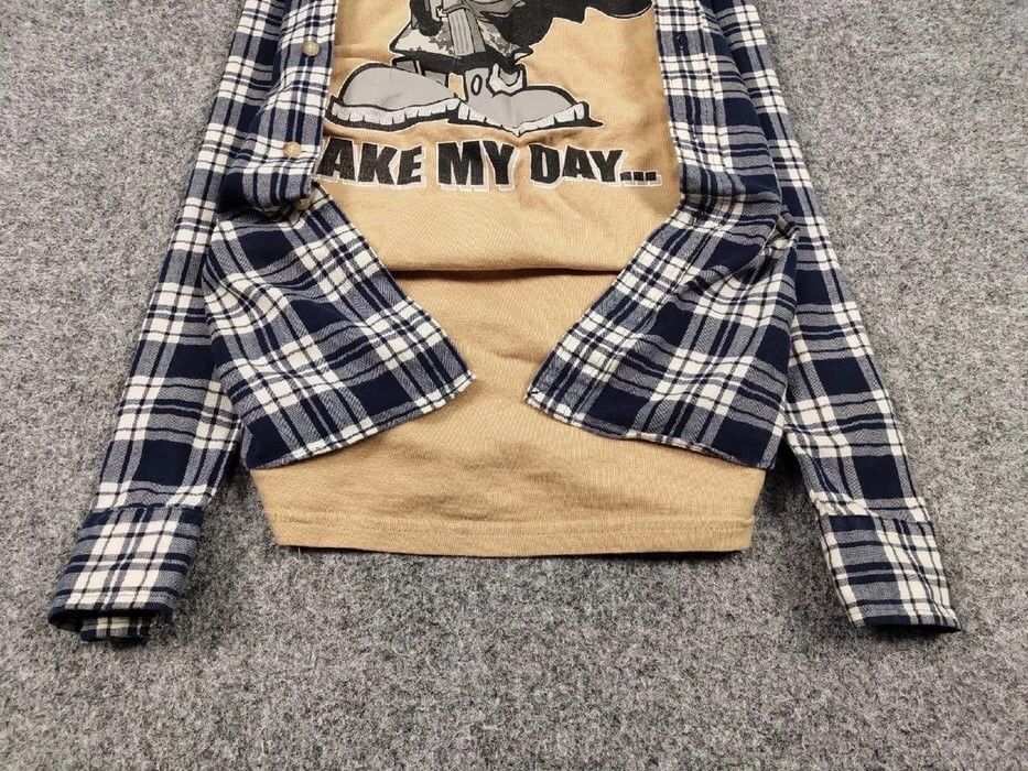 Flannel Vintage Ralph Lauren Flannel Shirt Travis Scott Style Size US M / EU 48-50 / 2 - 5 Thumbnail