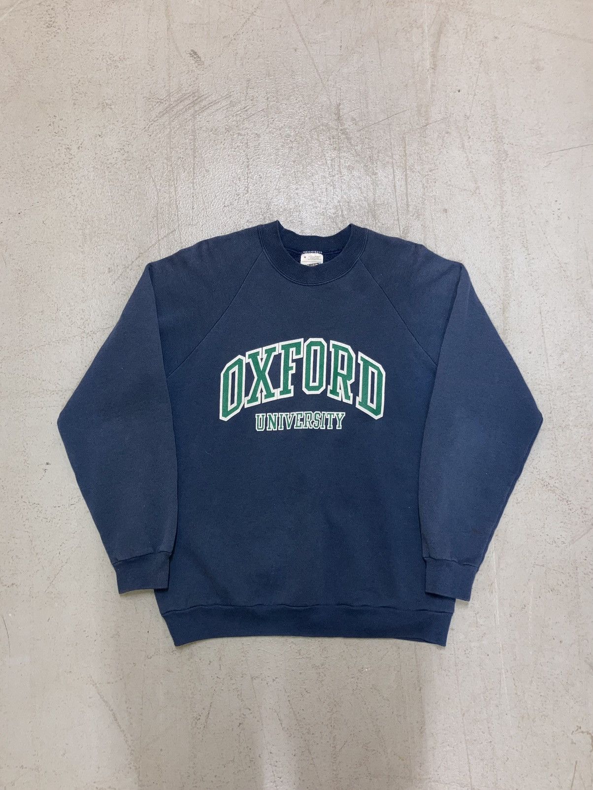 Vintage 1980'S Springfoot College Sweatshirt, Men's Size XL polyester gray type Vintage Second Hand