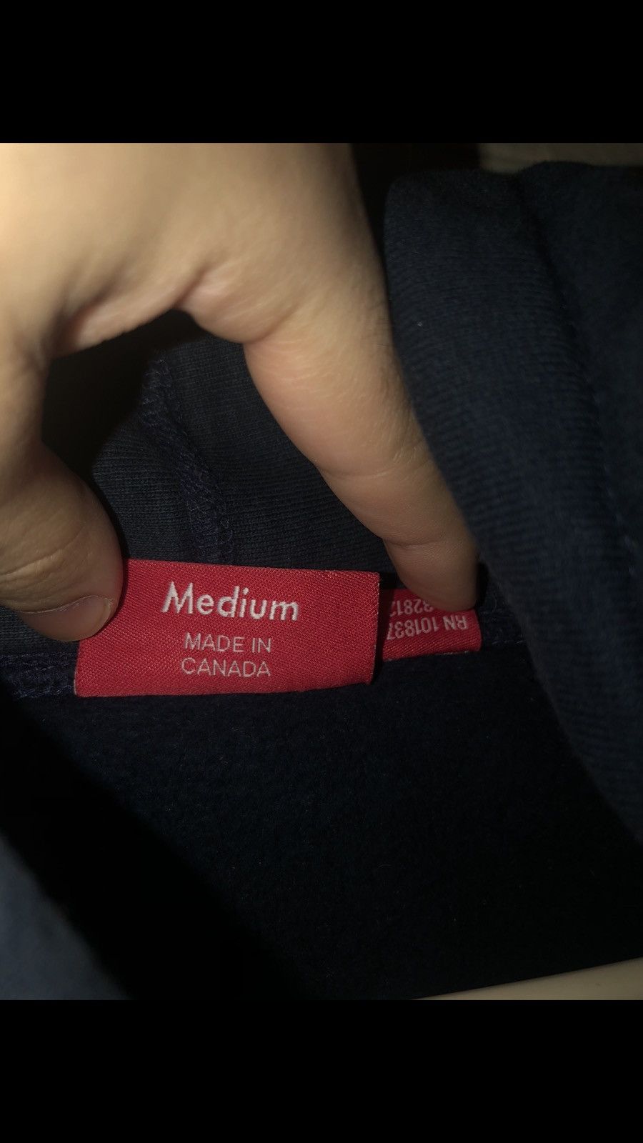 Supreme Navy Tonal Box Logo | Grailed