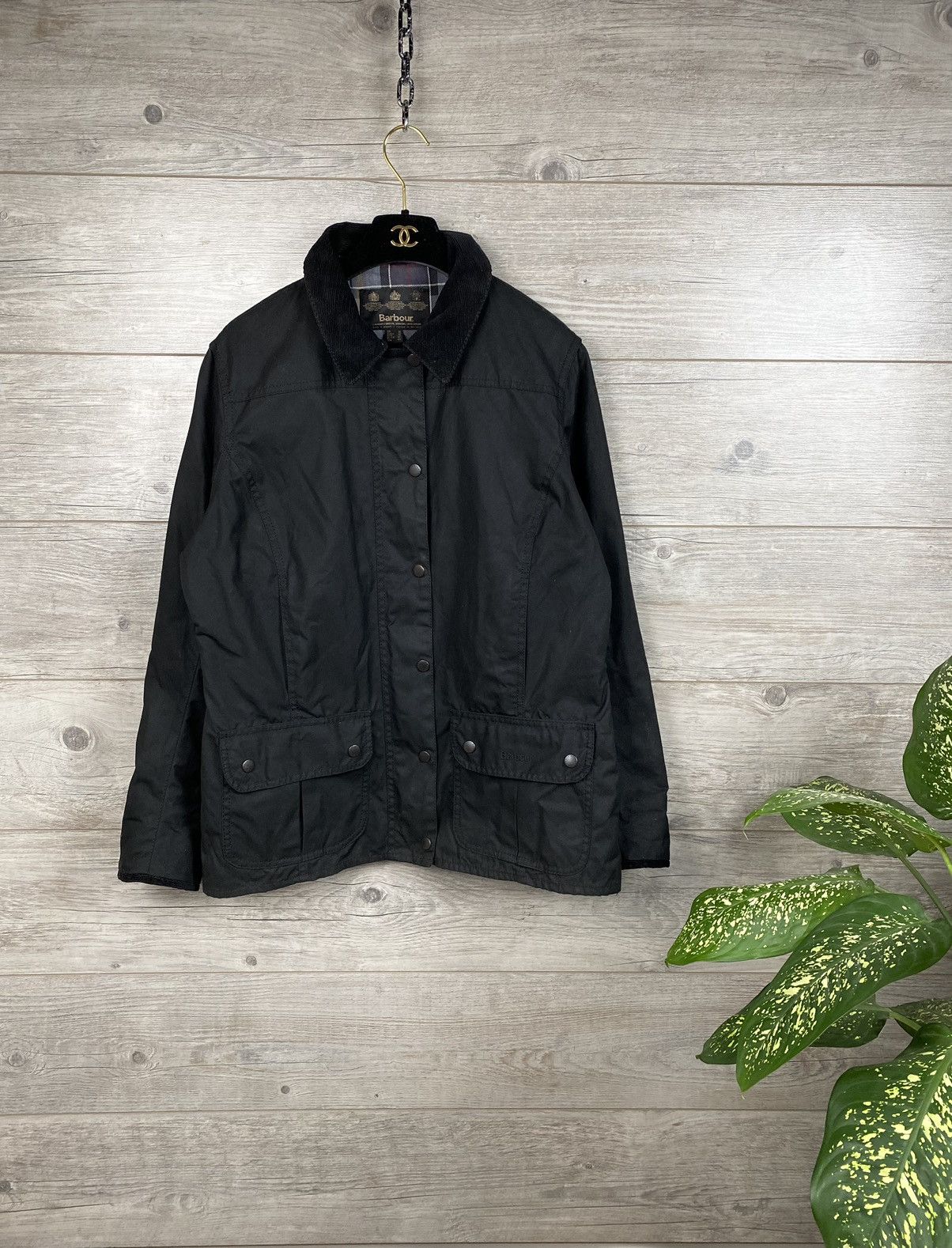 👩🏿‍🦳 Barbour waxed parka women’s waterproof vintage