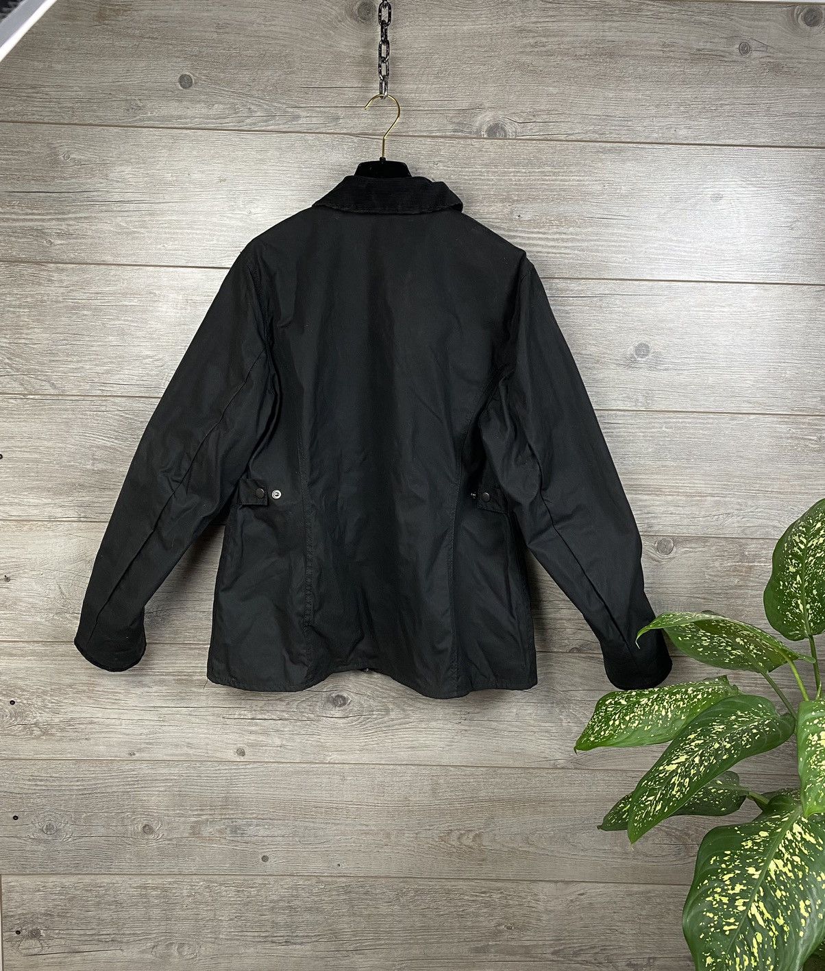 👩🏿‍🦳 Barbour waxed parka women’s waterproof vintage