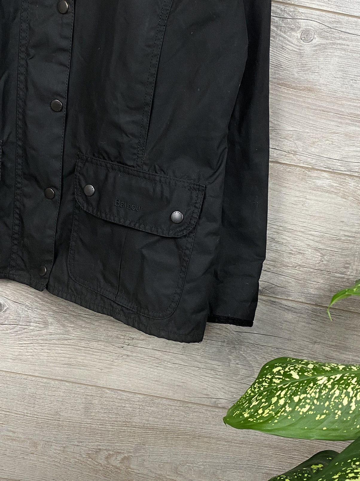 👩🏿‍🦳 Barbour waxed parka women’s waterproof vintage