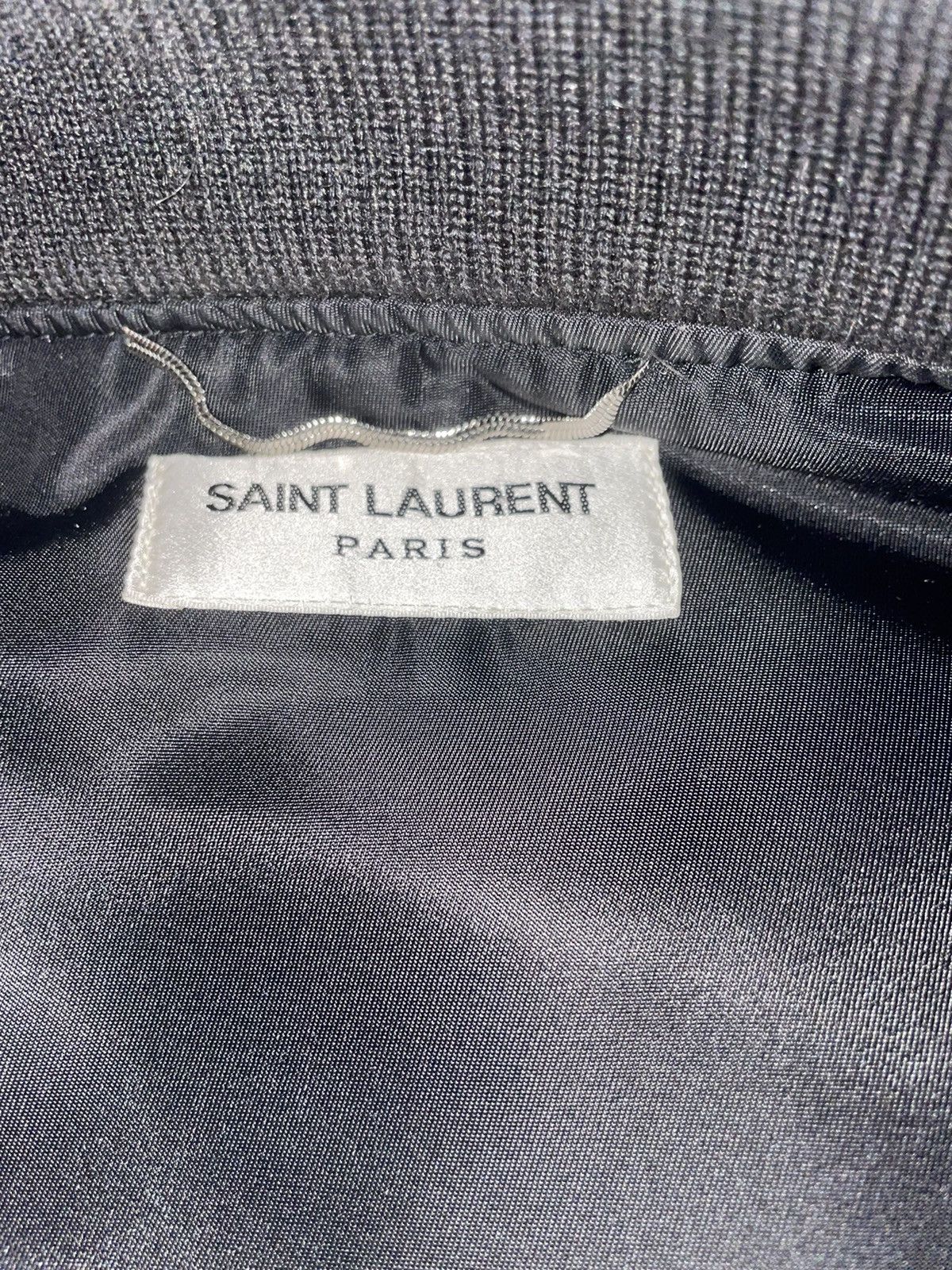 Saint Laurent Paris Saint Laurent Bomber Jacket Nylon Size 44 Size US S / EU 44-46 / 1 - 6 Thumbnail