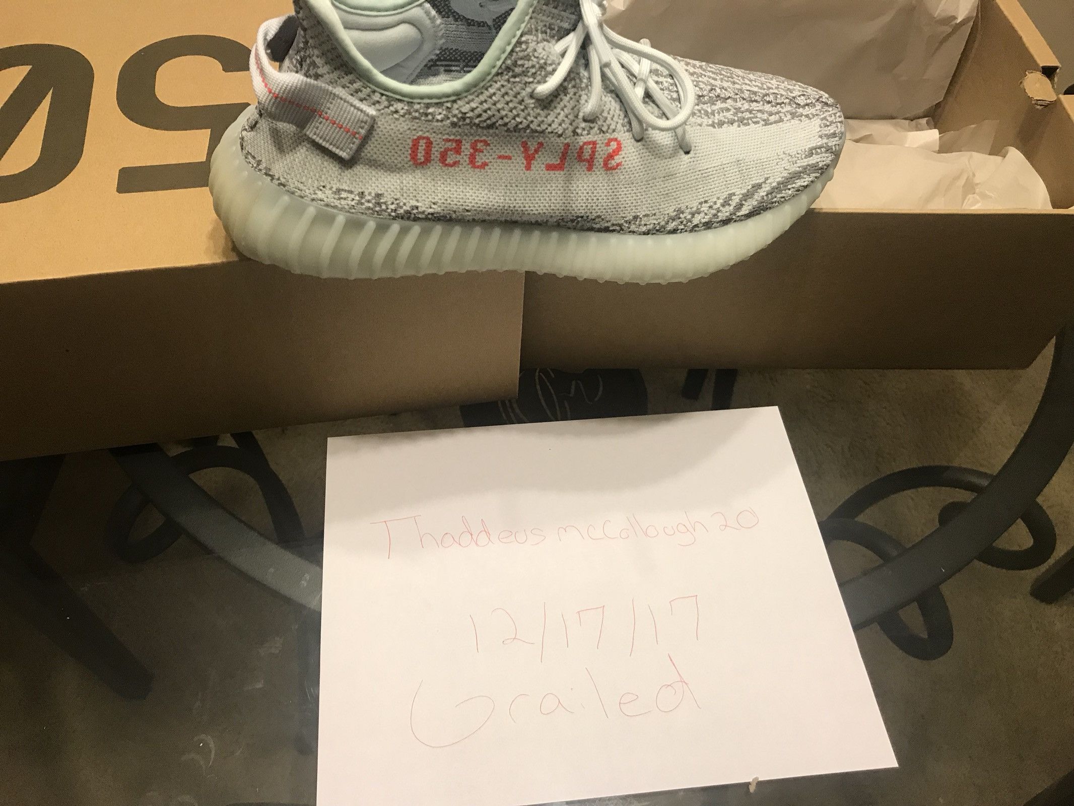 Adidas Yeezy Boost 350 V2 Blue Tint