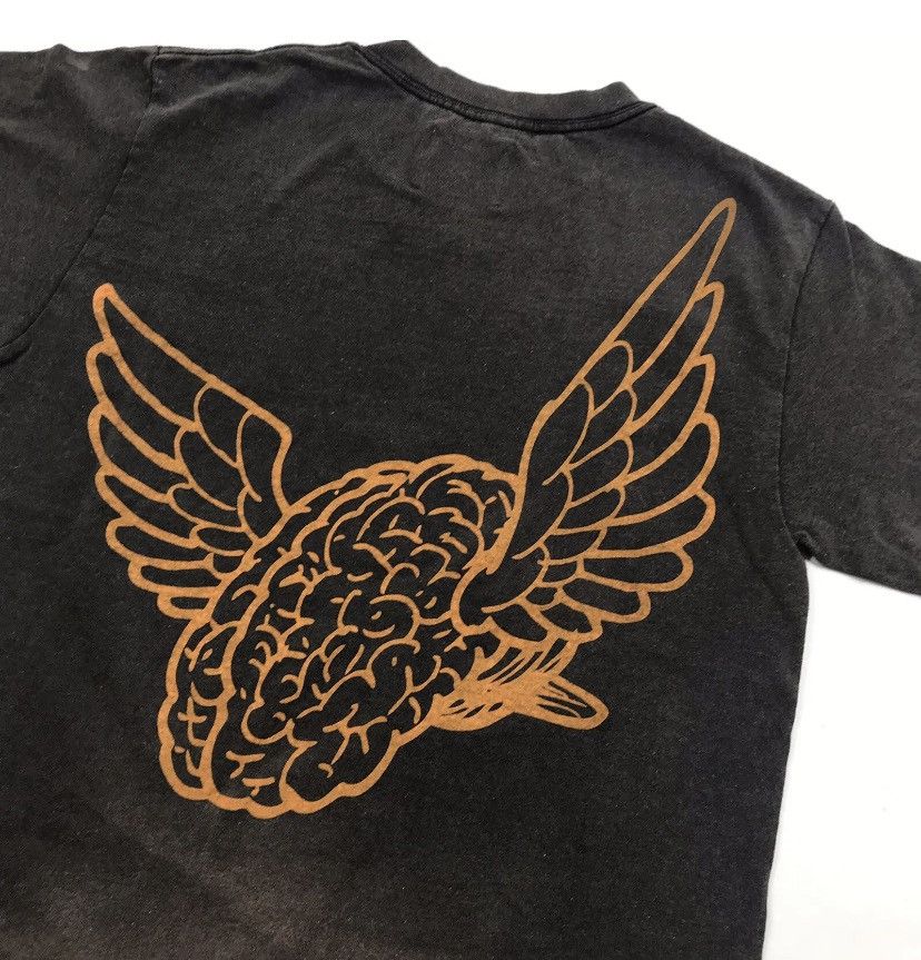 Gallery Dept. GALLERY DEPT. FLYING WINGS PRINT WASHED BLACK T-SHIRT Size US XS / EU 42 / 0 - 4 Thumbnail