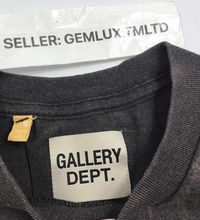 Gallery Dept. GALLERY DEPT. FLYING WINGS PRINT WASHED BLACK T-SHIRT Size US XS / EU 42 / 0 - 7 Thumbnail