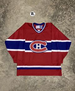 Vintage 1980s Montreal Canadiens Habs Jersey By Winnwell Size S