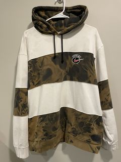 Supreme x Nike Stripe Hooded Sweatshirt