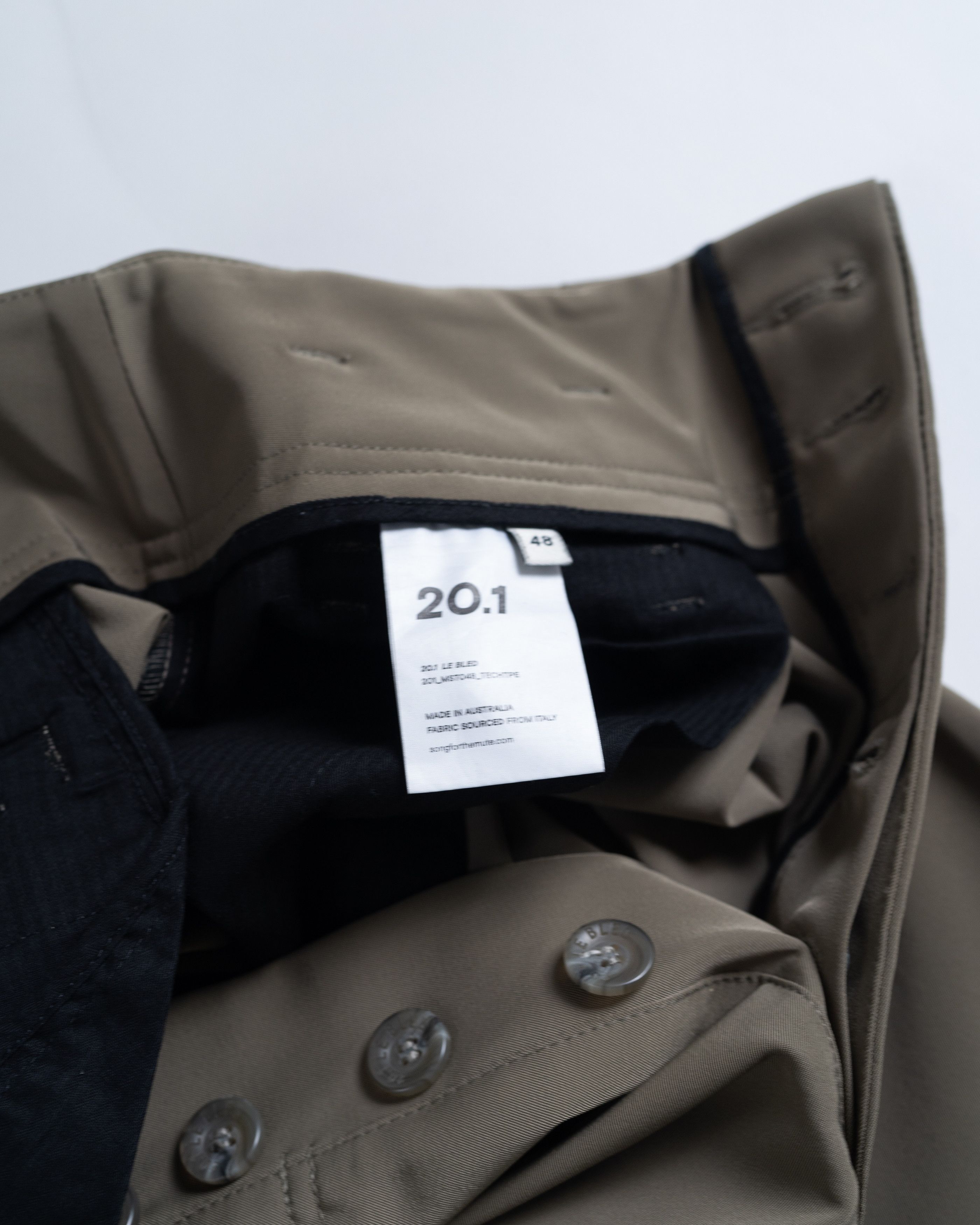 Song For The Mute 20.1 (SS20) Le Bled Pleated Shorts Size US 32 / EU 48 - 4 Thumbnail