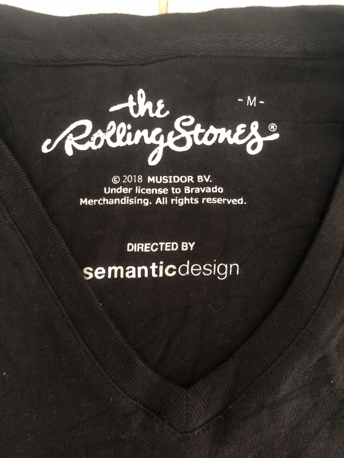 Band Tees × The Rolling Stones The rolling stones x the semantic design Size US M / EU 48-50 / 2 - 3 Thumbnail