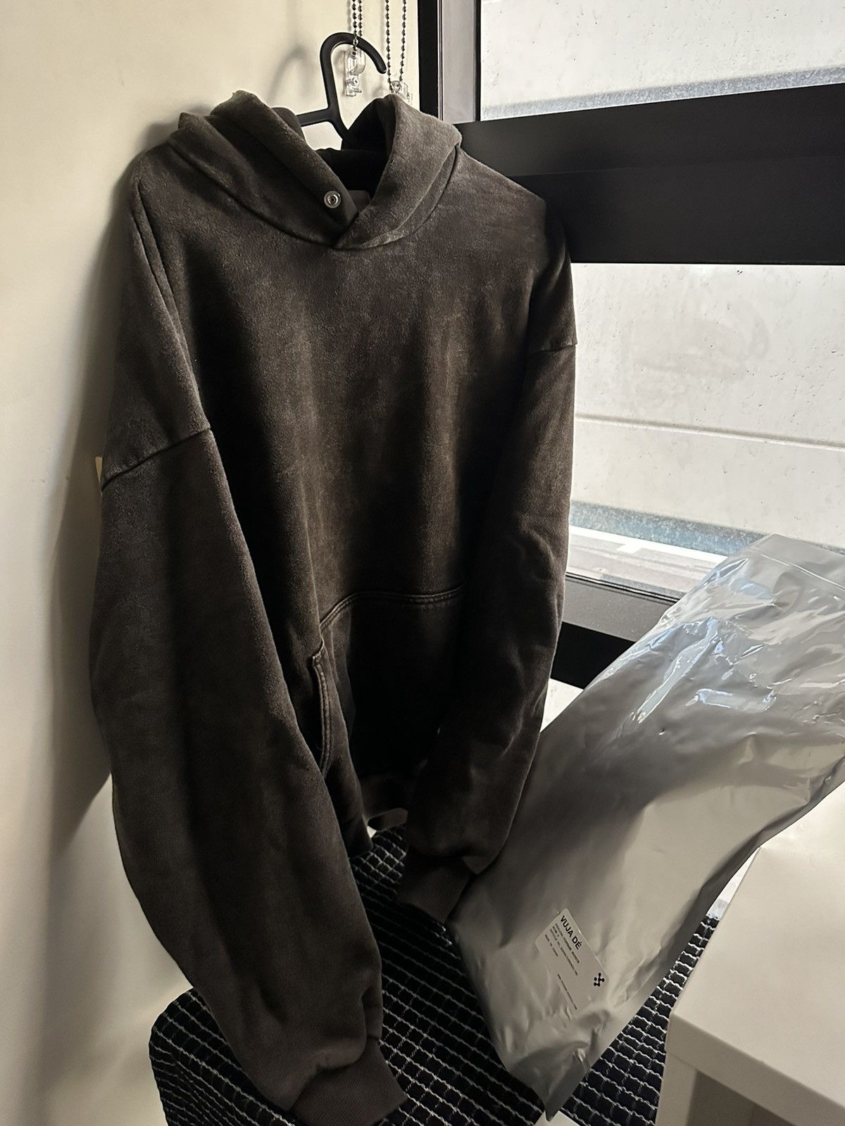 トップス Vujade UNEVEN DYE SNAP HOODIE Vuja De Vujade Uneven Dye Snap Hoodie size 2 | Grailed