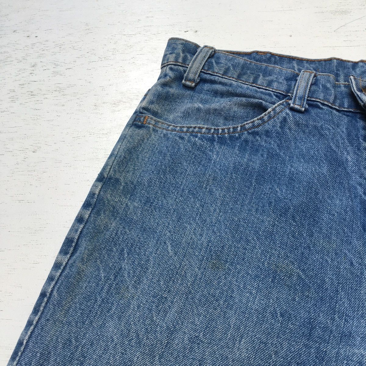 Levi's Rare Vintage Levis Orange Tab Flare Denim Bootcut Size US 31 - 9 Thumbnail