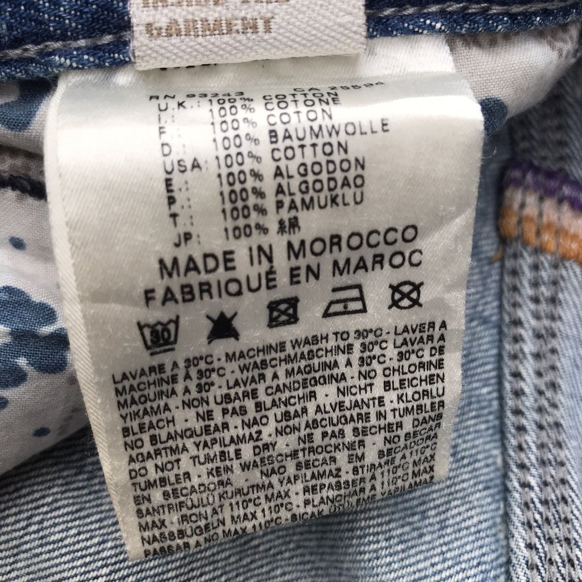 Diesel Vintage Diesel Albo Denim Distressed Blue Wash Jeans Size US 30 / EU 46 - 18 Thumbnail
