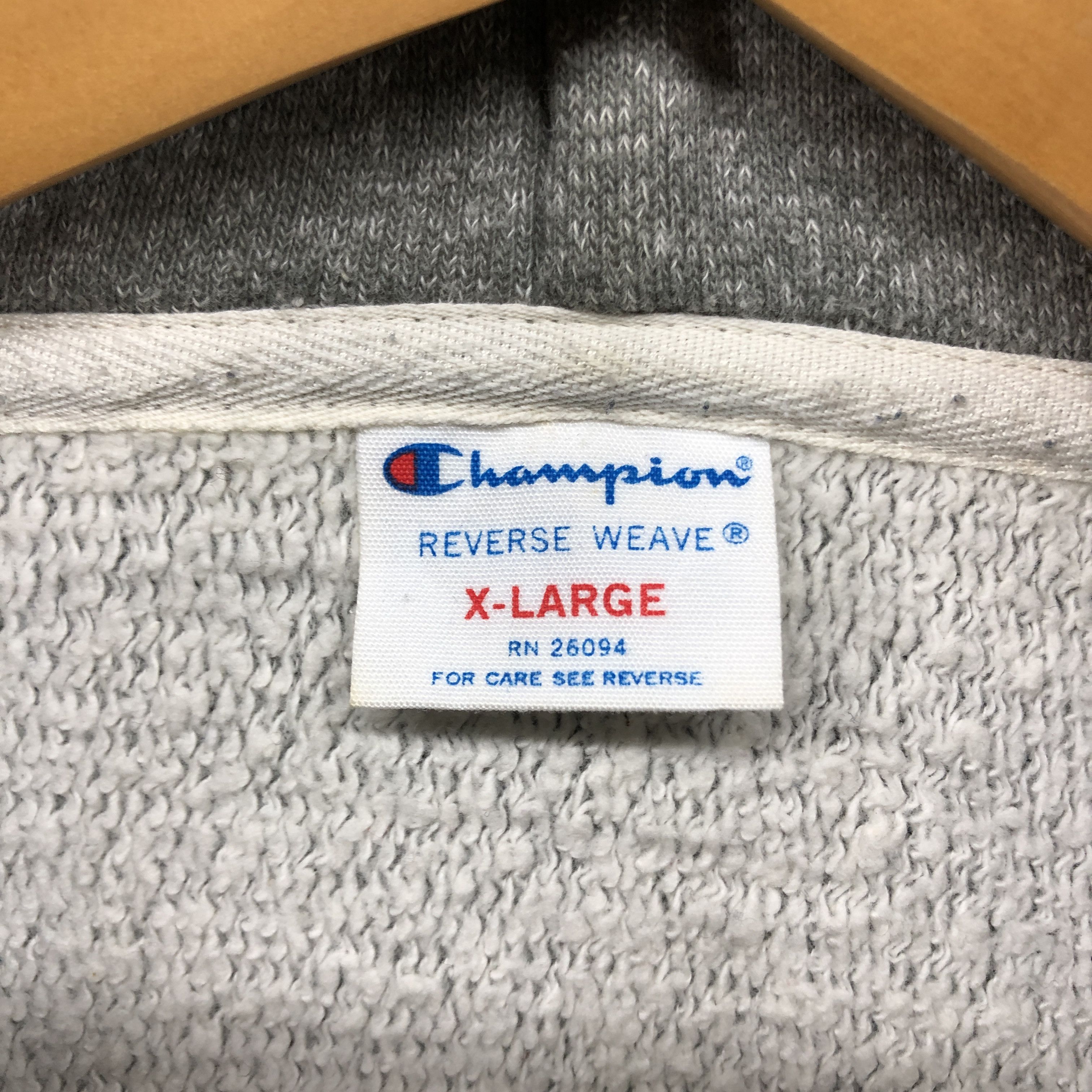 Champion 90s Vintage CHAMPION REVERSE WEAVE Zipper Hoodie #0016-01 Size US M / EU 48-50 / 2 - 6 Thumbnail