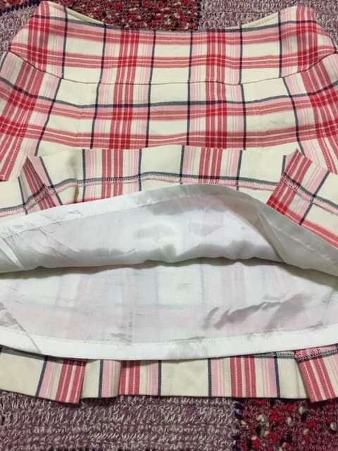 Courreges Courreges Plaid Skirt Size 25" / US 0 / IT 36 - 3 Thumbnail