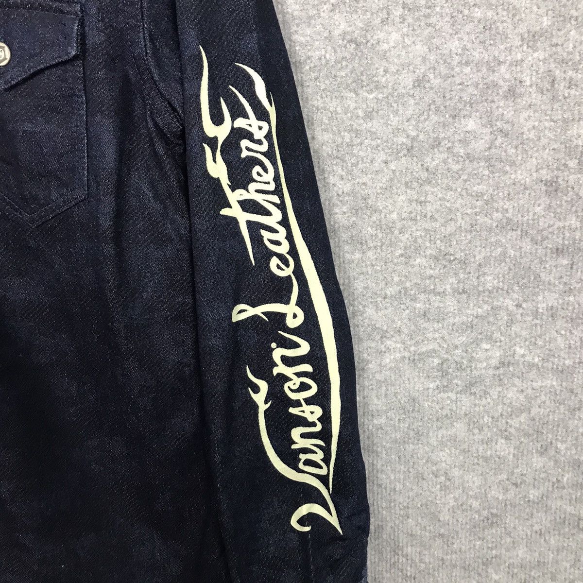 Indian Motorcycle × Vanson Leathers VANSON LEATHER EMBROIDERY ROUGH RIDERS MOTORCYCLE SHIRT Size US M / EU 48-50 / 2 - 6 Thumbnail