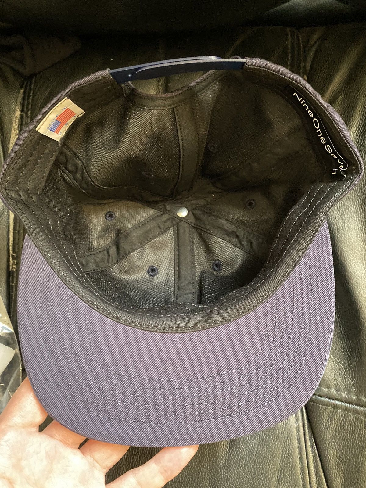 Call Me 917 Call me 917 nine one seven navy cap Size ONE SIZE - 3 Thumbnail