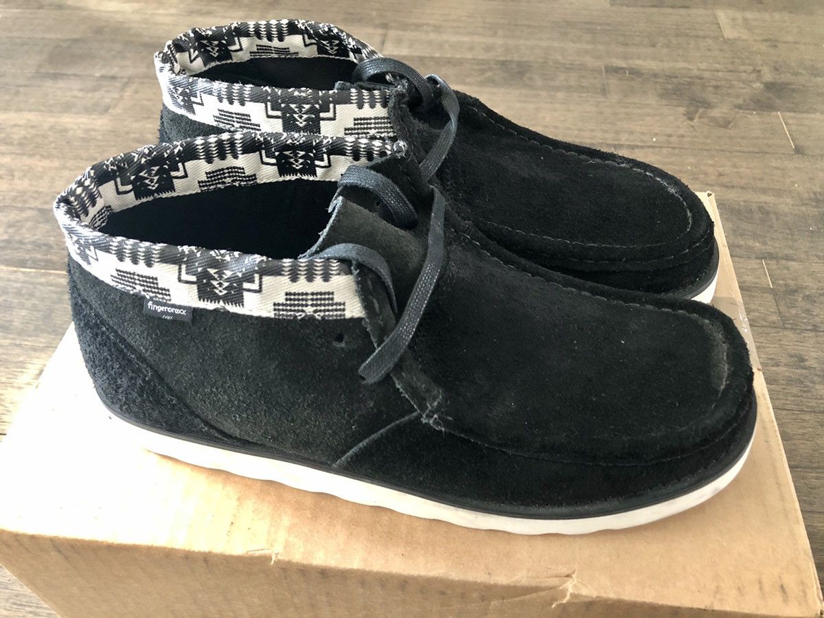 Fingercroxx Fingercroxx Black Moccassin Shoes Size US 9 / EU 42 - 1 Thumbnail