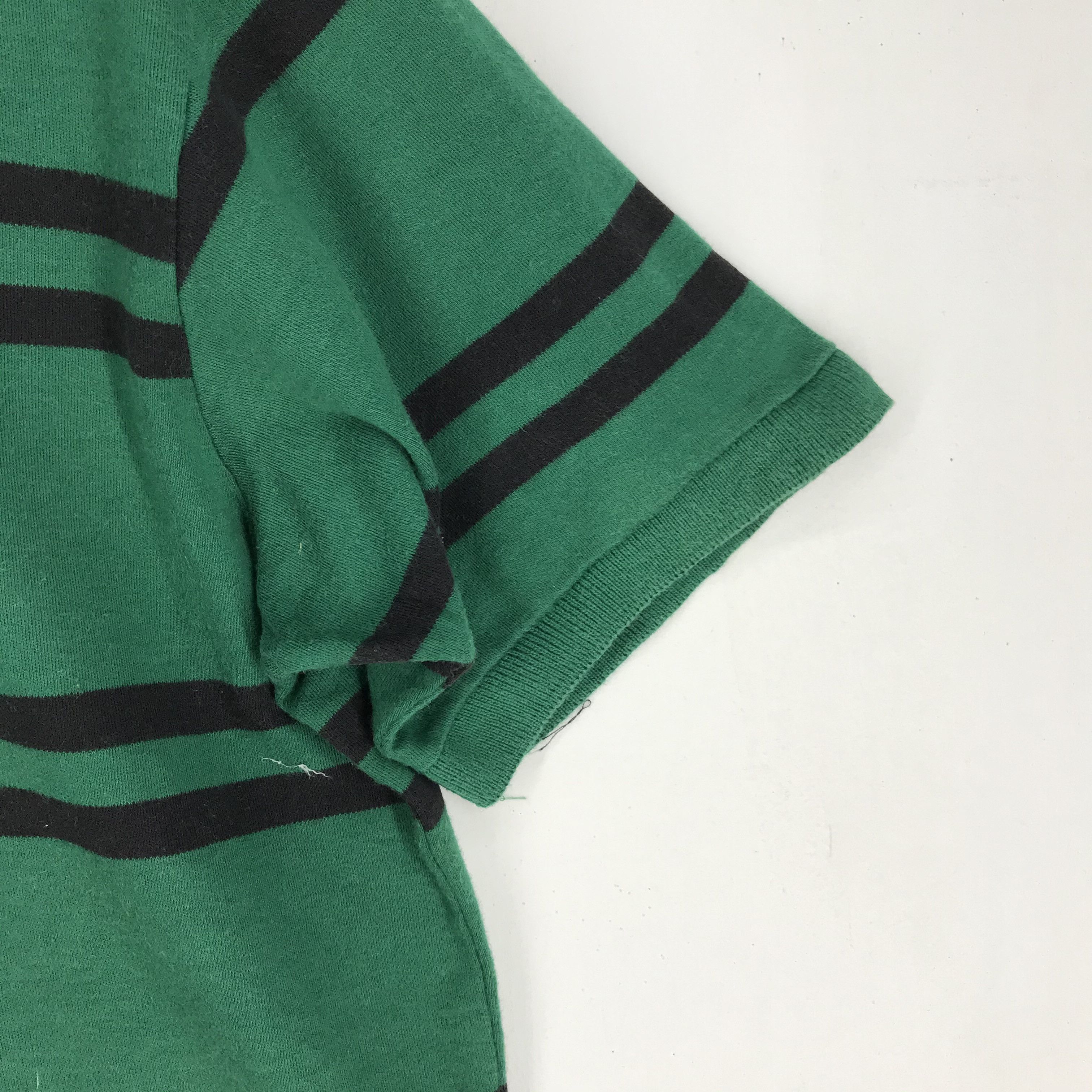 Polo Ralph Lauren 90s Vintage POLO RALPH LAUREN Stripe Polo T Shirt #2321-80 Size US L / EU 52-54 / 3 - 5 Thumbnail