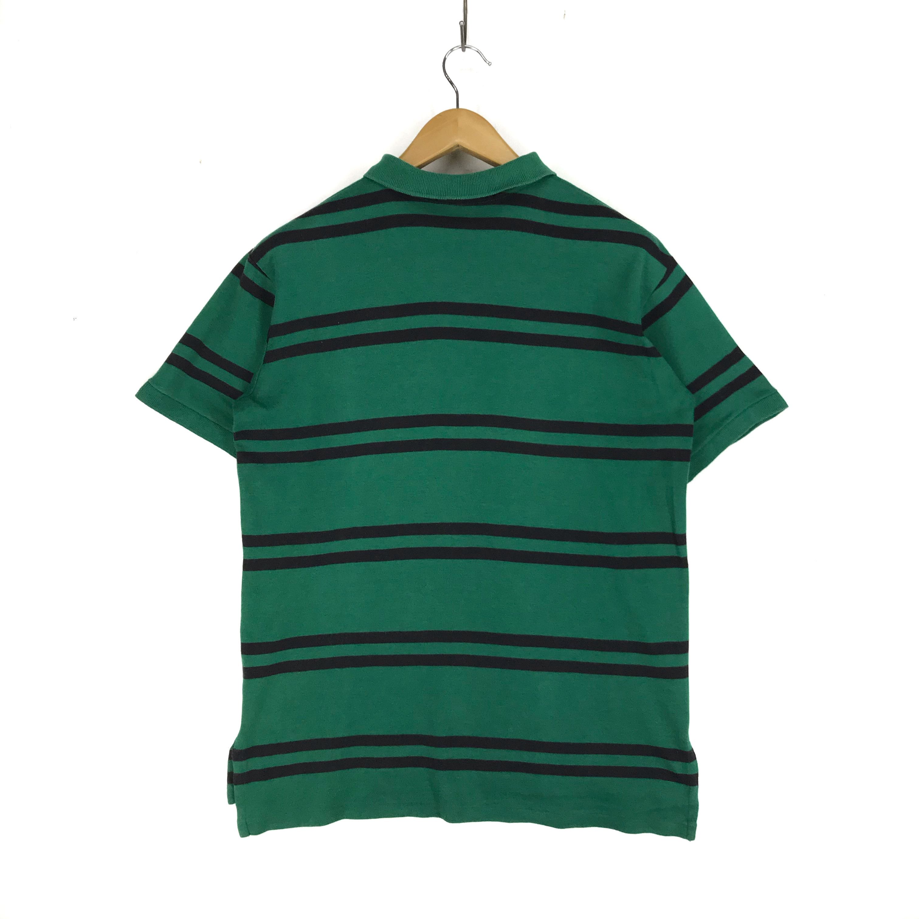 Polo Ralph Lauren 90s Vintage POLO RALPH LAUREN Stripe Polo T Shirt #2321-80 Size US L / EU 52-54 / 3 - 7 Thumbnail
