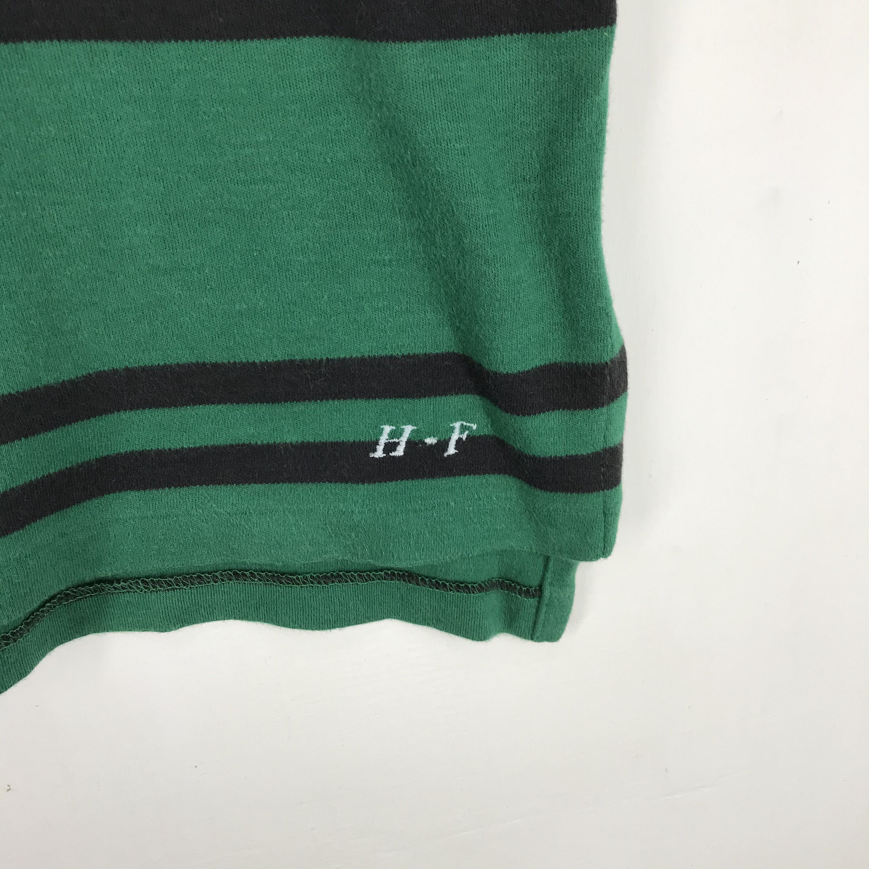 Polo Ralph Lauren 90s Vintage POLO RALPH LAUREN Stripe Polo T Shirt #2321-80 Size US L / EU 52-54 / 3 - 4 Thumbnail