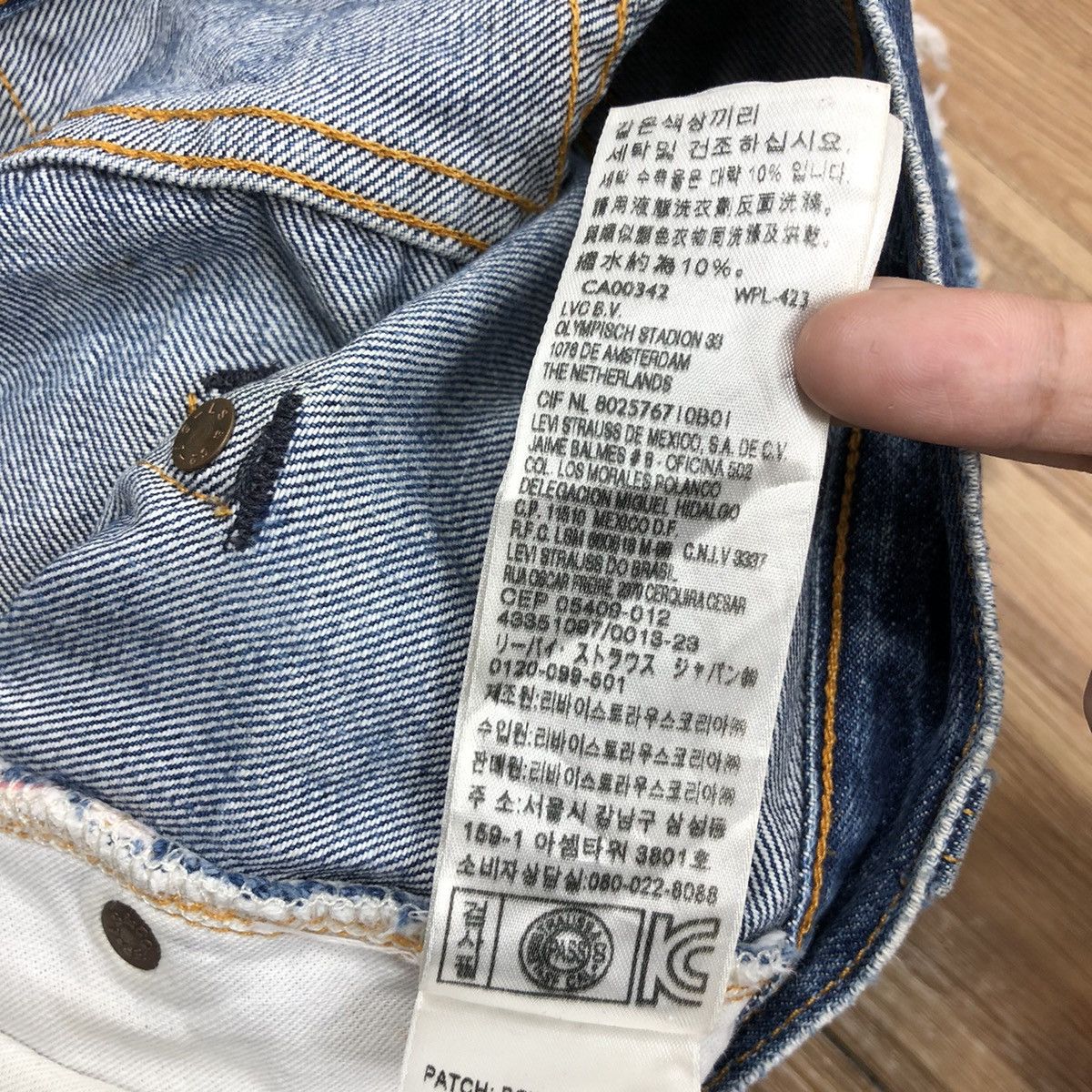 Levi's Vintage LVC LEVI’S Big E 501XX Jeans Pants Made In USA Size US 32 / EU 48 - 9 Thumbnail