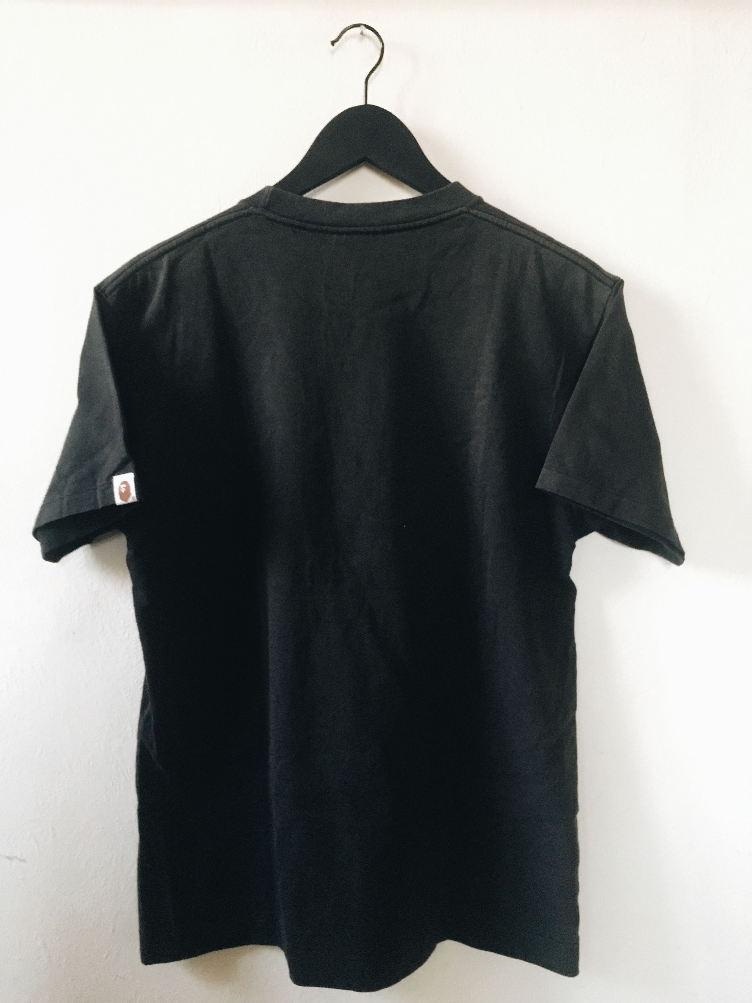 BAPE Ape Shall Never Kill Ape Tartan T-shirt Black