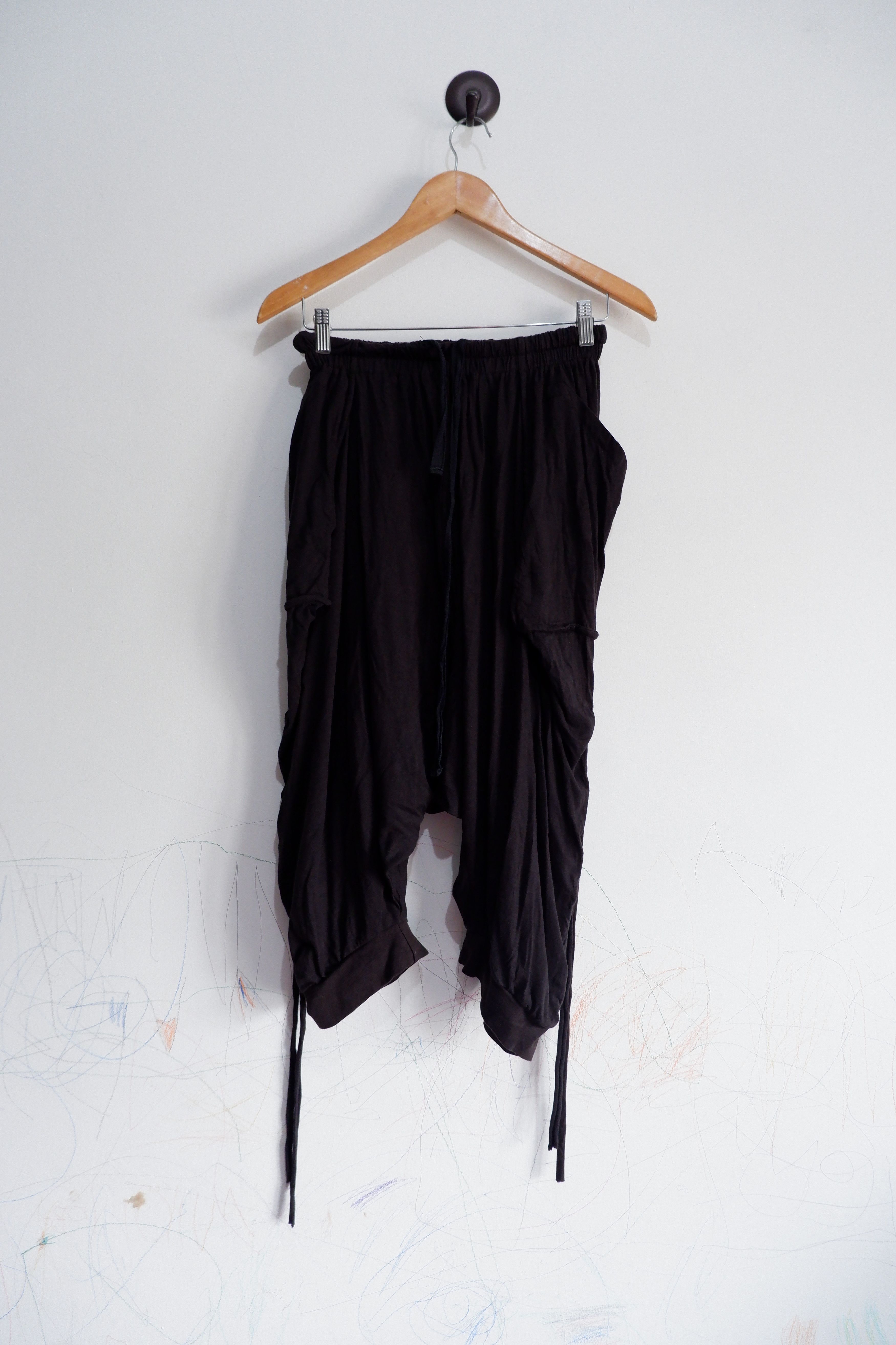Japanese Brand Vintage Amina Drop Crotch Pants Size 26" / US 2 / IT 38 - 1 Thumbnail