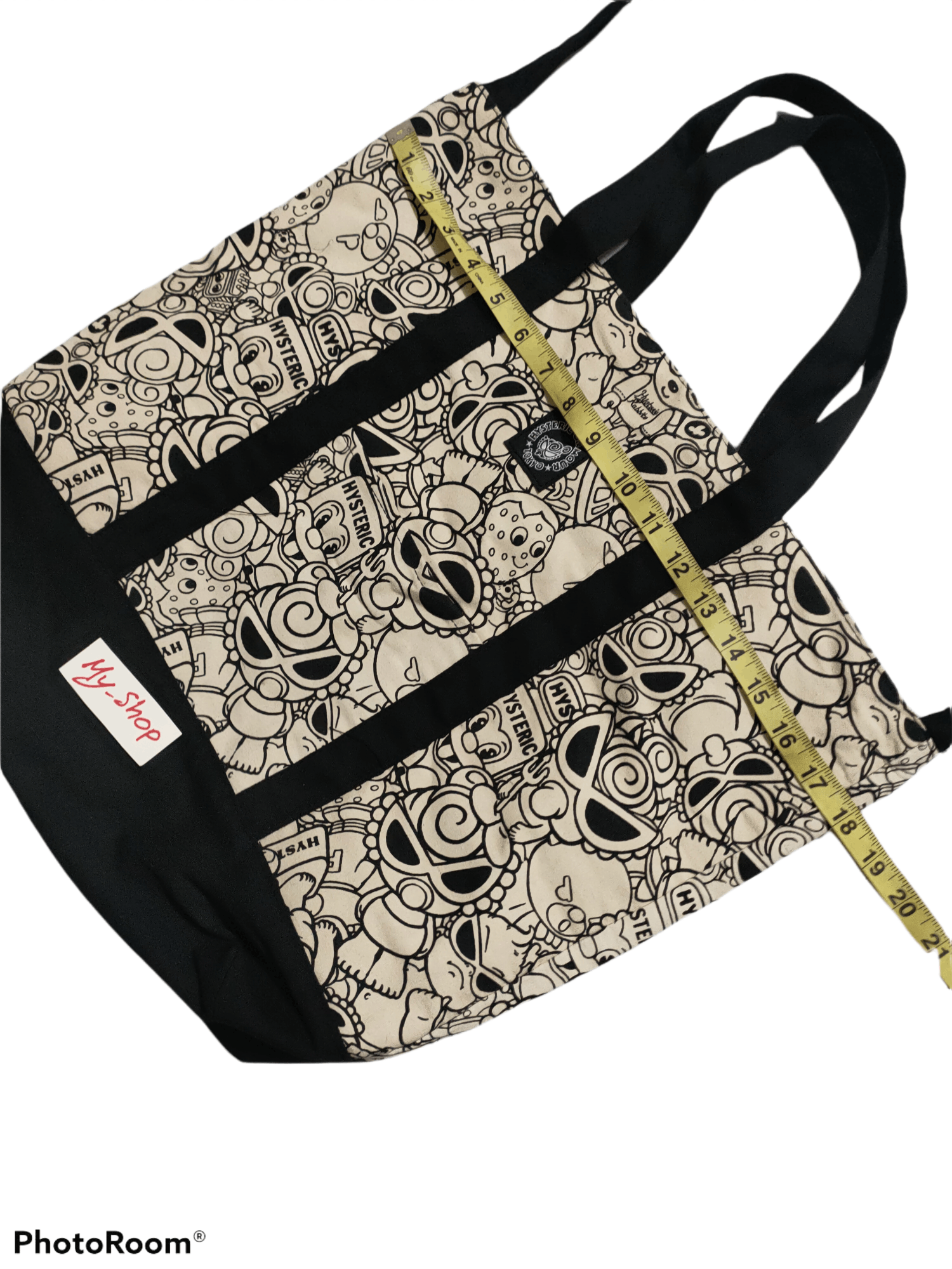 Hysteric Glamour × Japanese Brand Sling Bag Hysteric Glamor Full Print x Reversible Size ONE SIZE - 4 Thumbnail