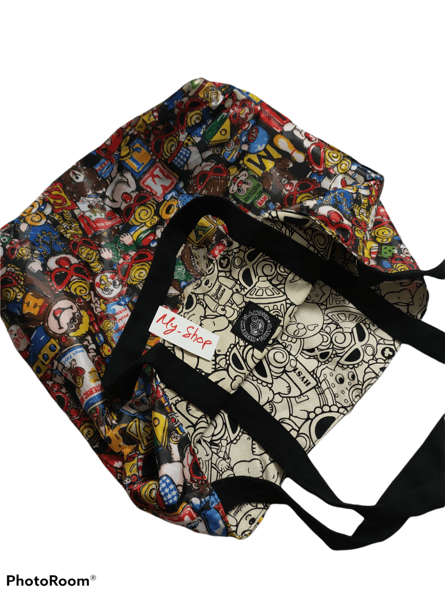 Hysteric Glamour × Japanese Brand Sling Bag Hysteric Glamor Full Print x Reversible Size ONE SIZE - 3 Thumbnail