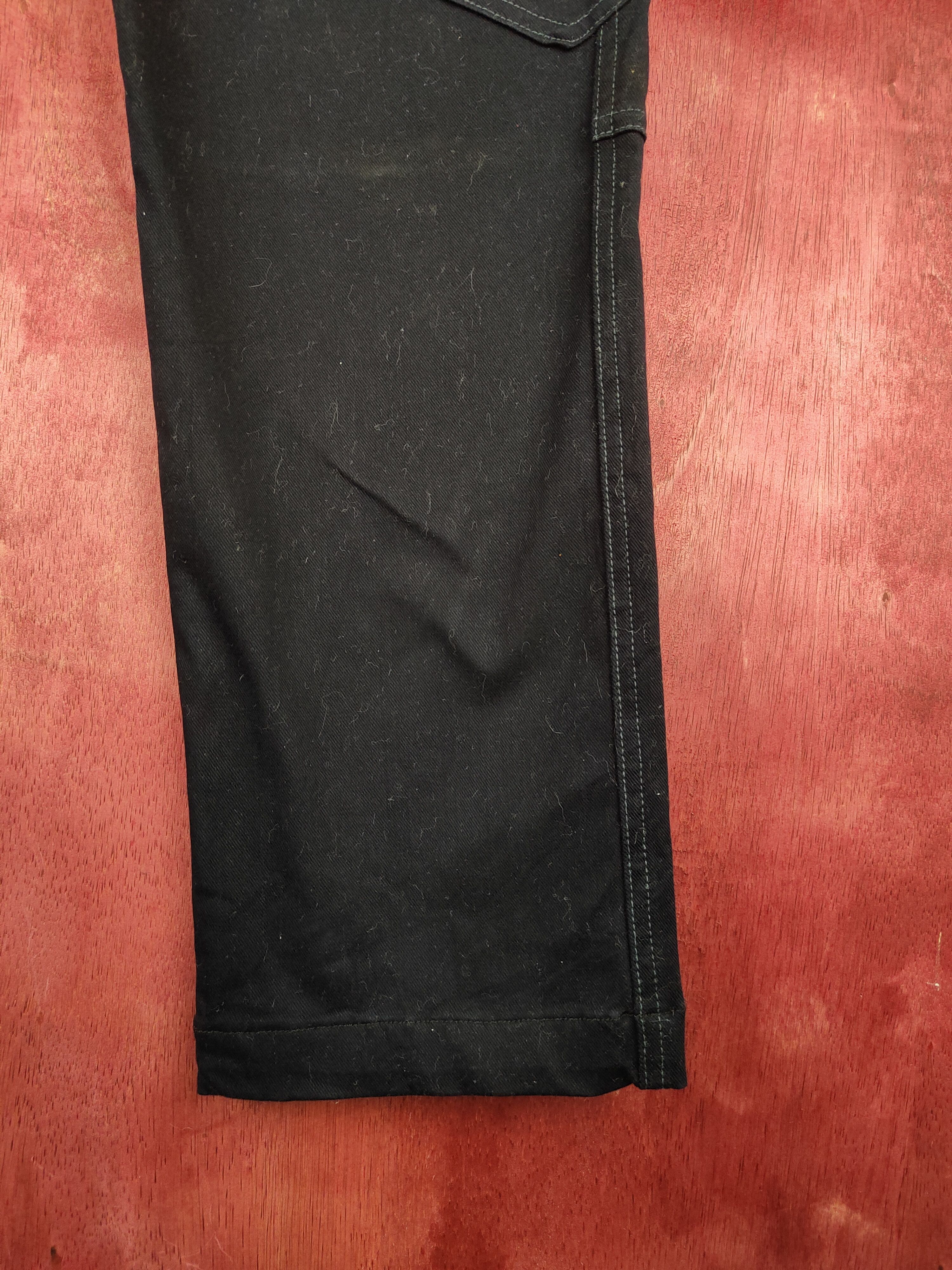 Japanese Brand G.Ground Dark Blue Multi Pocket Tactical Cargo Pants #S698 Size US 32 / EU 48 - 7 Thumbnail