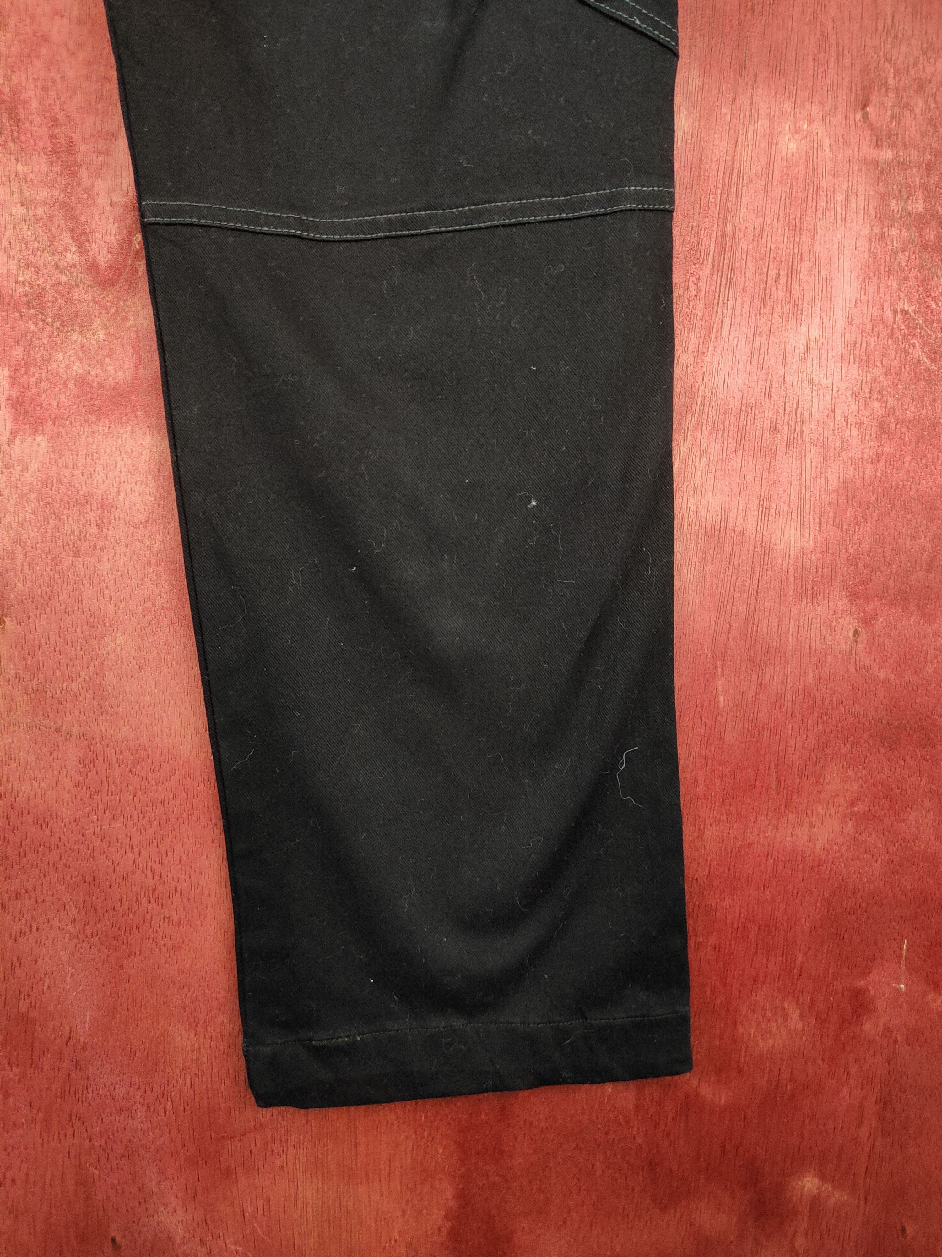Japanese Brand G.Ground Dark Blue Multi Pocket Tactical Cargo Pants #S698 Size US 32 / EU 48 - 12 Thumbnail