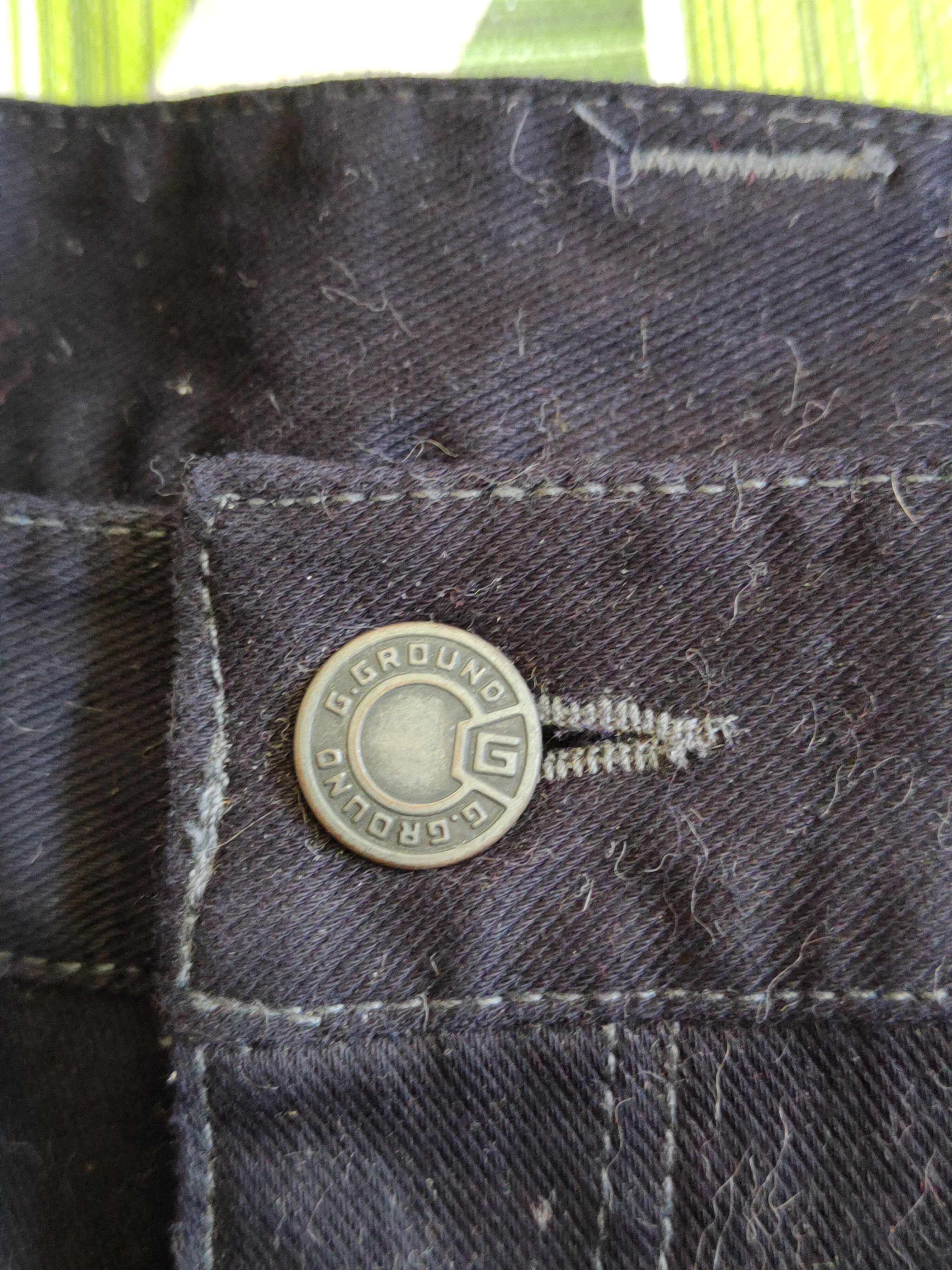 Japanese Brand G.Ground Dark Blue Multi Pocket Tactical Cargo Pants #S698 Size US 32 / EU 48 - 15 Thumbnail