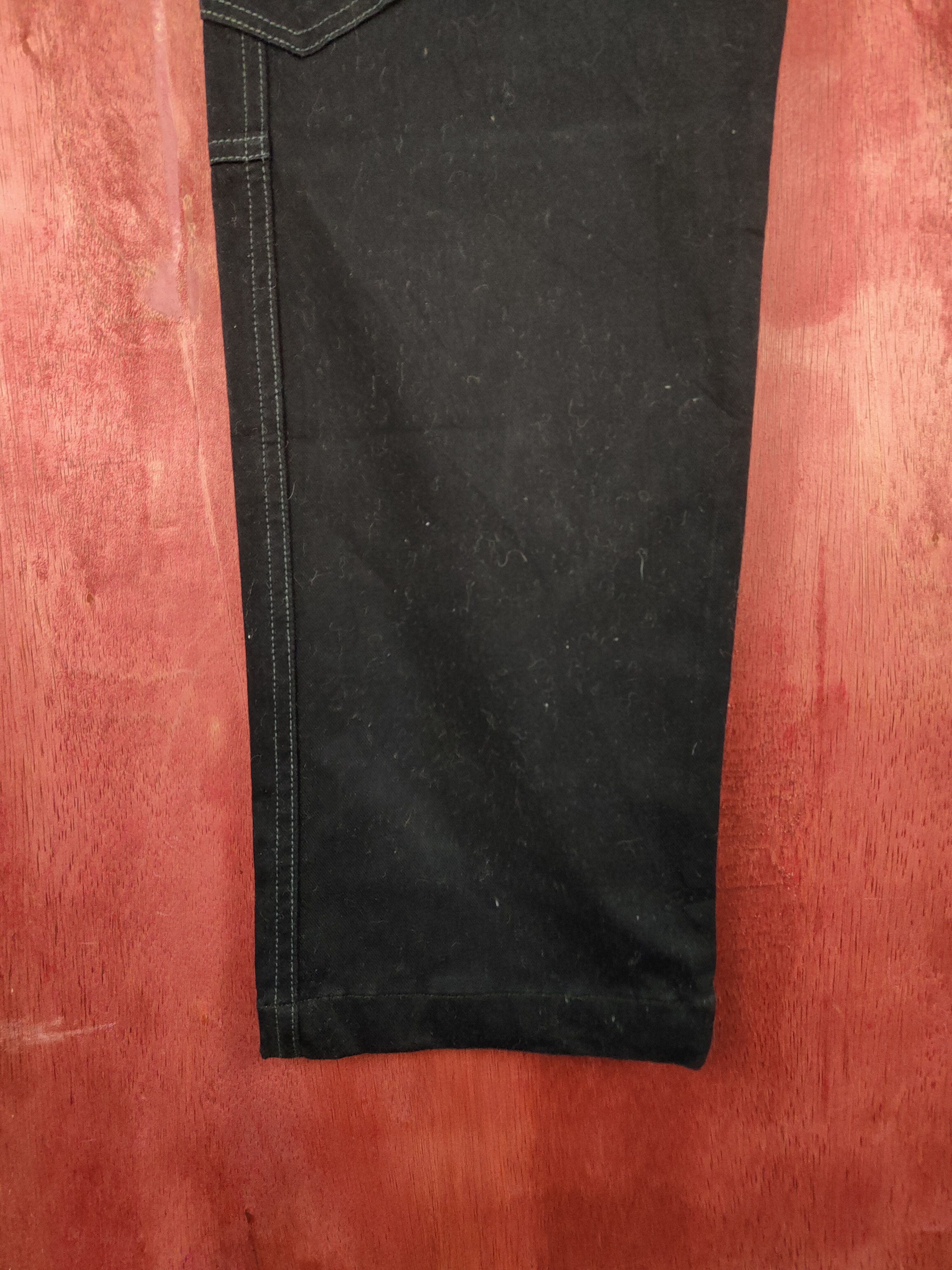 Japanese Brand G.Ground Dark Blue Multi Pocket Tactical Cargo Pants #S698 Size US 32 / EU 48 - 5 Thumbnail