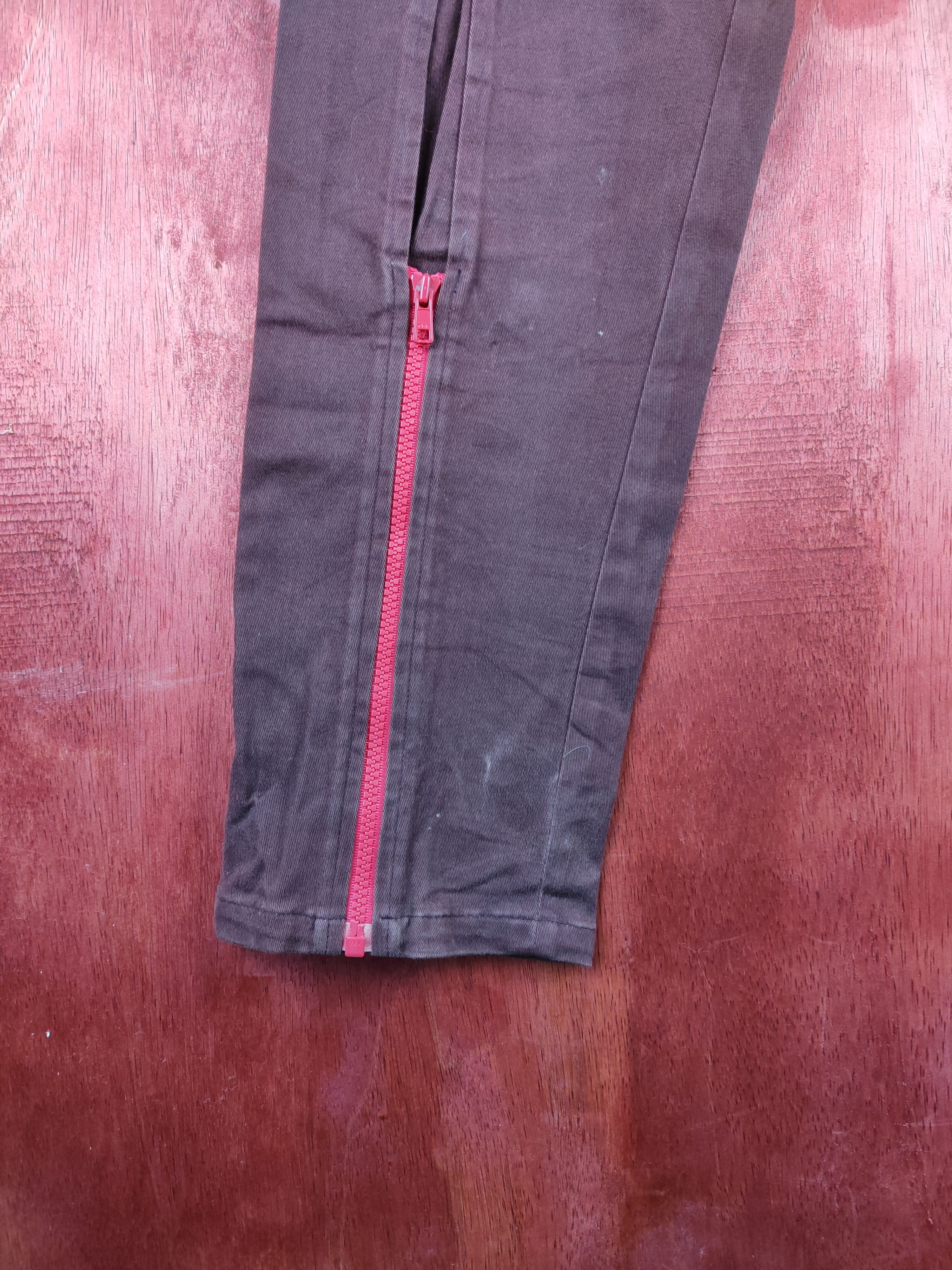 WHIZ LIMITED DL Whiz Maroon Multi Pocket Tactical Cargo Pants #S702 Size US 30 / EU 46 - 4 Thumbnail