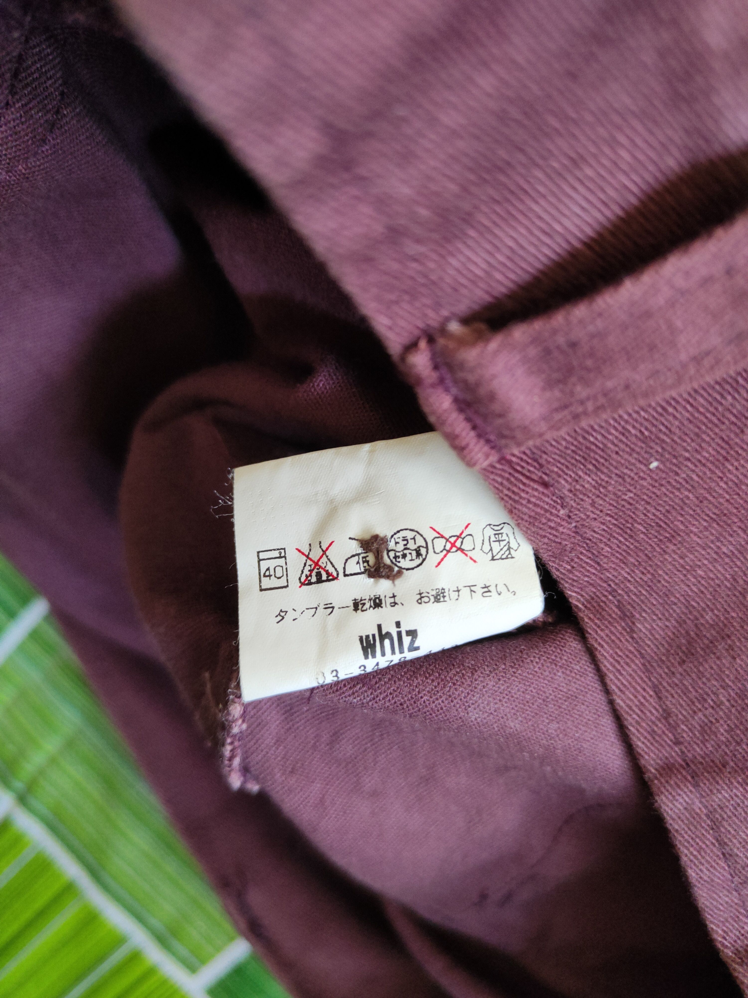 WHIZ LIMITED DL Whiz Maroon Multi Pocket Tactical Cargo Pants #S702 Size US 30 / EU 46 - 9 Thumbnail