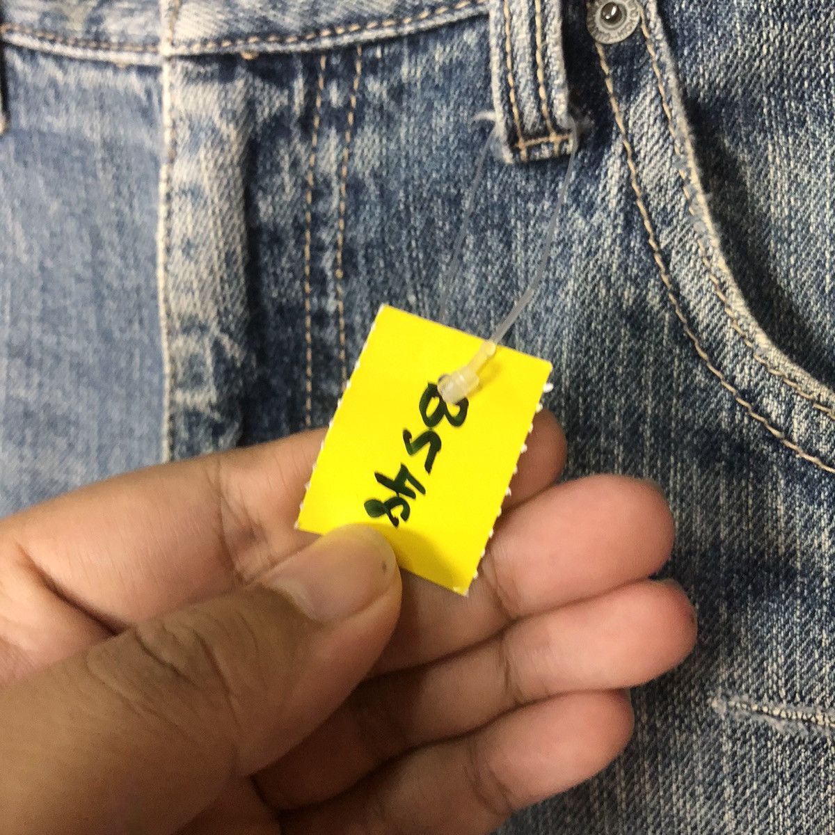 Japanese Brand DLS Japanese Brand Denim Distressed Denim Pants #BB548 Size US 32 / EU 48 - 10 Thumbnail