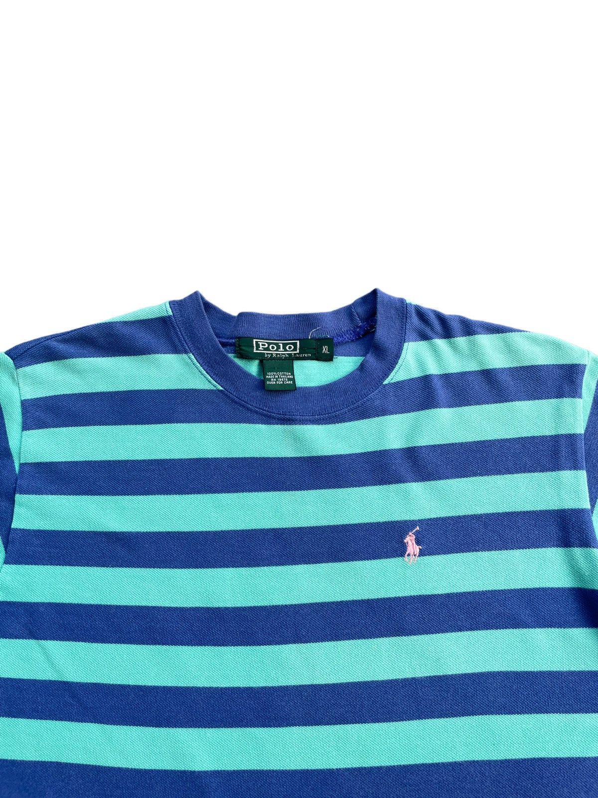 Le Grande Bleu (L.G.B.) Vintage Polo Ralph Lauren Tshirt Size US M / EU 48-50 / 2 - 4 Thumbnail