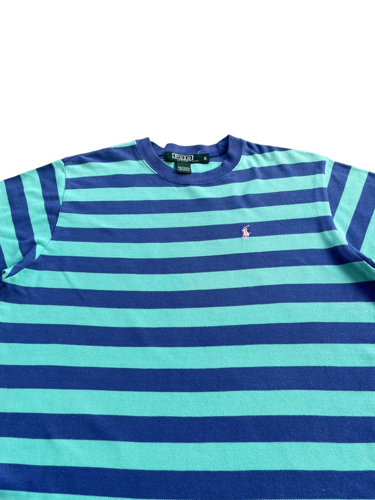 Le Grande Bleu (L.G.B.) Vintage Polo Ralph Lauren Tshirt Size US M / EU 48-50 / 2 - 3 Thumbnail