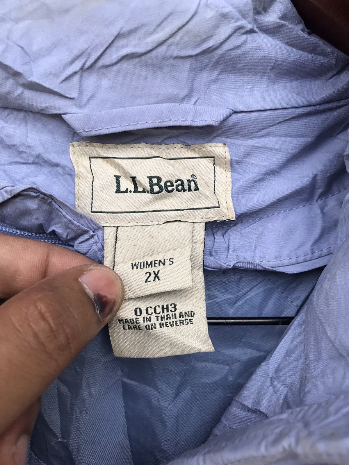 Japanese Brand × L.L. Bean × Vintage L.L. Bean Women Long Hood Jacket Size US XL / EU 56 / 4 - 3 Thumbnail