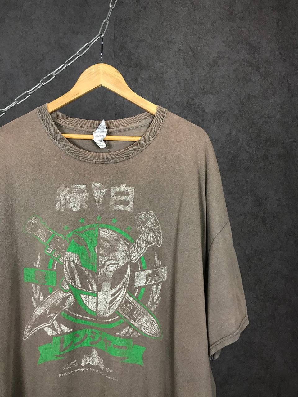 Anime Power Rangers vintage anima cult movie tee Size US XXL / EU 58 / 5 - 2 Thumbnail