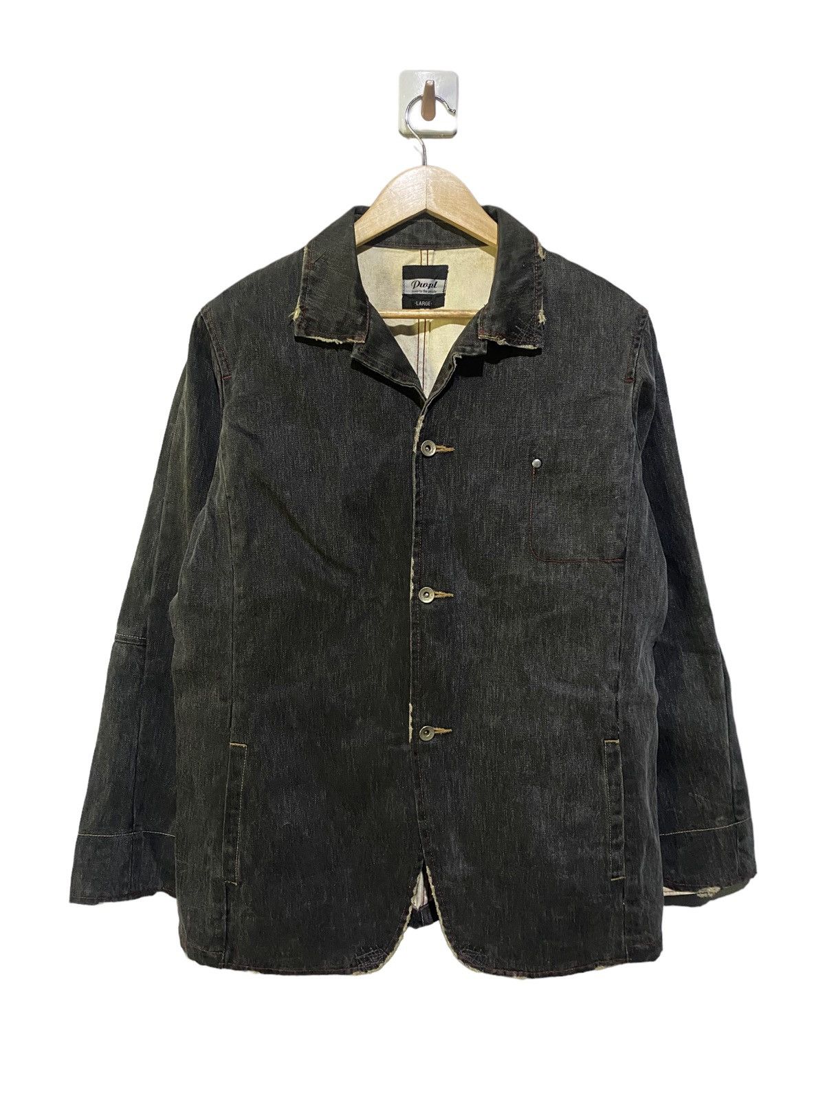 Designer × Japanese Brand 🔥SALE🔥POWER TO THE PEOPLE DENIM JACKETS Size US M / EU 48-50 / 2 - 1 Thumbnail