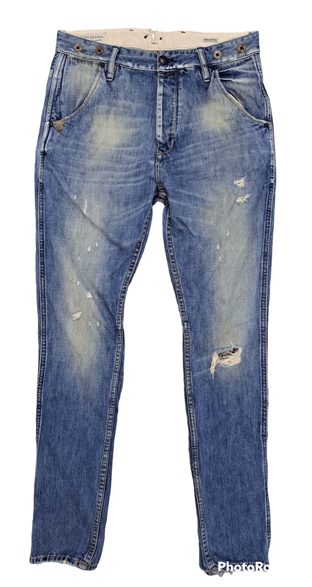 SCOTH & SODA DISTRESSED DENIM